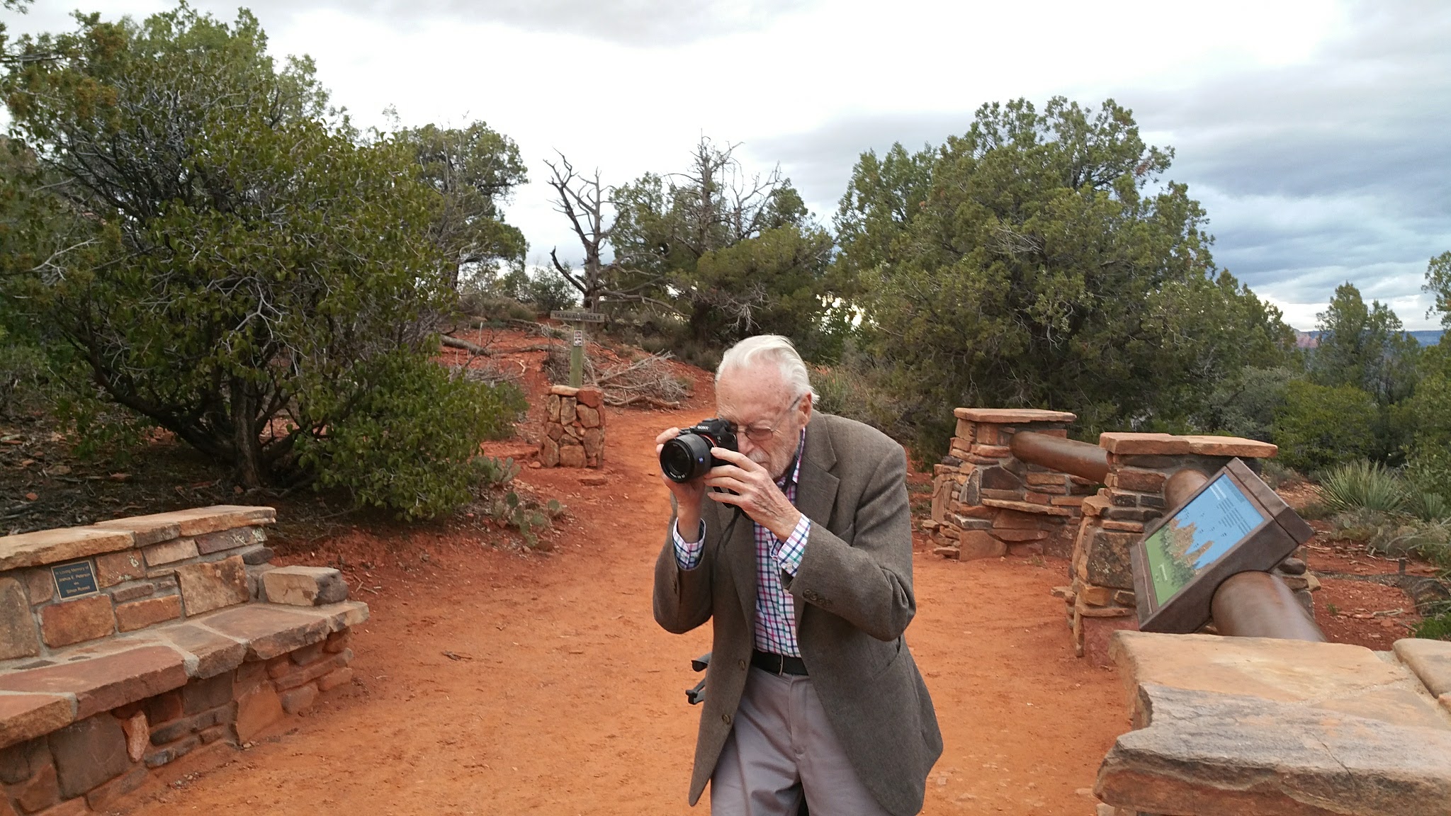 Another of Dad's visits to Sedona