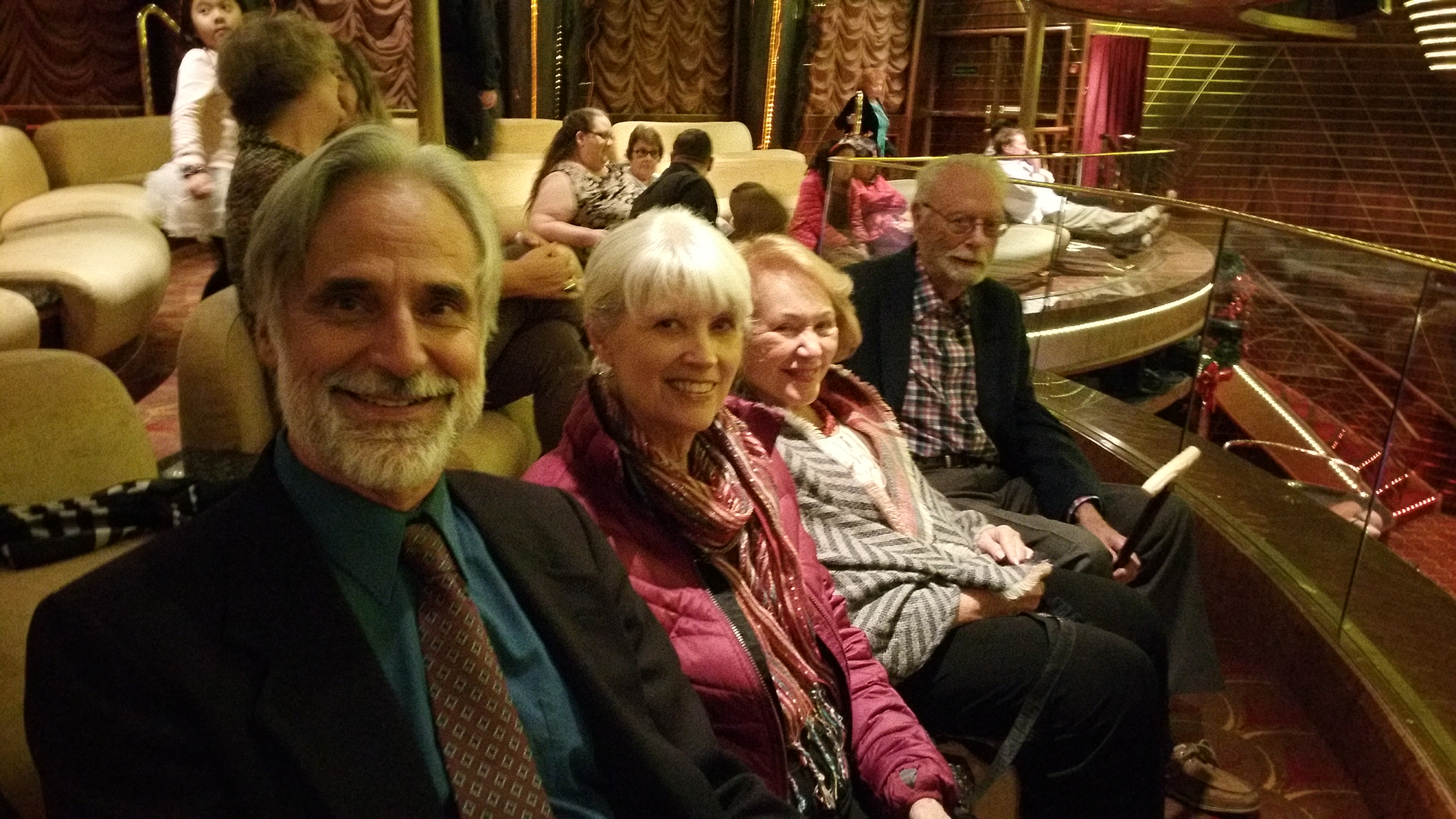 Another cruise - Mark and Carol, with Ken and Faye
